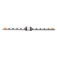 Linear Guide Rail for Seamless Motion, Bearing Steel Sliding Carriage Block and Plastic Mini Linear Guide, High Flexibility and Ease of Installation