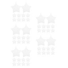 50Pcs White Plastic Canvas Mesh Sheets for Bag Crafting and Embroidery