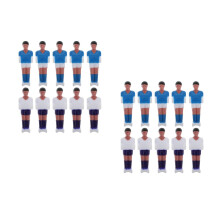 20Stk Resin Fußballspieler Mini Tischkicker Ersatzteile Figuren