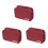 3Pcs Travel Pouch for Small Electronics Waterproof Electronics Bag 1