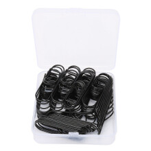 Binder Paper Clips, Reusable And Maintains Original Shape, Solid Steel Construction Offers Unmatched Durability, Perfect For Securing Loose Papers In