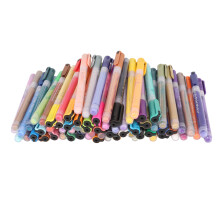 Innovative Artistry: Acrylic Markers With Layerable Blendable Inks, Medium Tips For Vibrant Assorted Colors On Rock Ceramic Mug Glass Wood
