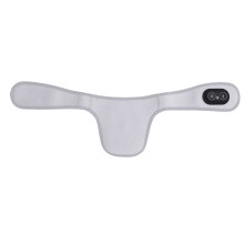 Portable Electric Neck Heating Pad with Vibration 57x14.5cm Grey