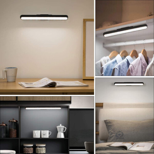 Lampada da scrivania a LED con controllo touch e telecomando, ricaricabile 1