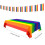 Rainbow Pride Tablecloth and Pennant Banner Set 2