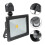 Security Light Motion Sensor Floodlight Outdoor LED Spotlight IP65Waterproof Ultra Bright Warm White3000K Adjustable Detection Range Energy Saving 4