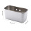 Polyester and Lace Wedding Flower Basket, White, 250g 1