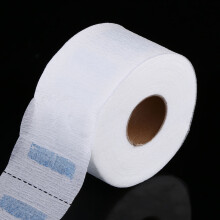 5Pcs Disposable White Neck Cover Rolls for Hair Cutting & Beauty