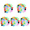 750Pcs Reusable Plastic Bottle Caps Assorted Colors for DIY Creativity 1