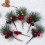 Kunstmatige dennenkersttak 14 cm 6-pack 2