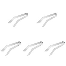 5Pièces Outil Jardinage Plantes Pince Multifonction Acier Argenté
