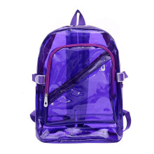 Clear Backpack – Large Heavy-Duty PVC Transparent Bag for Security Checks, Reinforced Straps & Multi-Compartment Storage – Compatible with School,