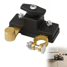 Heavy Duty Battery Isolator Cut-Off Switch – Universal, High Amp, Corrosion-Resistant Copper, for Car/Truck/RV/Marine