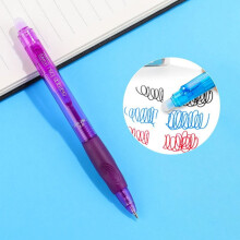 Clearance! Plertrvy Purple Erasable Gel Pen (0.5mm), 12-Color Retractable Set, Comfort Grip, for Writing/Drawing/Planner – Compatible with School