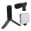 Podcast Equipment Vlogging Kit For iPhone Android Includes LED Light Tripod Microphone Smartphone Holder Wireless Remote Control Rechargeable LED 6