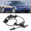Anti Lock Brake Wheel Speed Sensor for Jeep Compass Compatibility, High Precision Detection with Stable Performance, Front Left ABS Sensor for 6