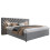 Upholstered bed, king size - 5 ft (150*200 cm), hydraulic storage bed 1