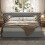 Upholstered bed, king size - 5 ft (150*200 cm), hydraulic storage bed 3