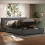 Upholstered bed, king size - 5 ft (150*200 cm), hydraulic storage bed 5