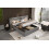 Upholstered bed, king size - 5 ft (150*200 cm), hydraulic storage bed 15