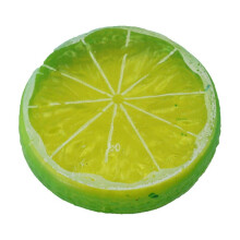 10-50PCS Lime Slices - Artificial Fruit Decor Highly Realistic Lifelike Lemon Slice Models for Kitchen, Wedding & Party Decoration - Fruit Slices