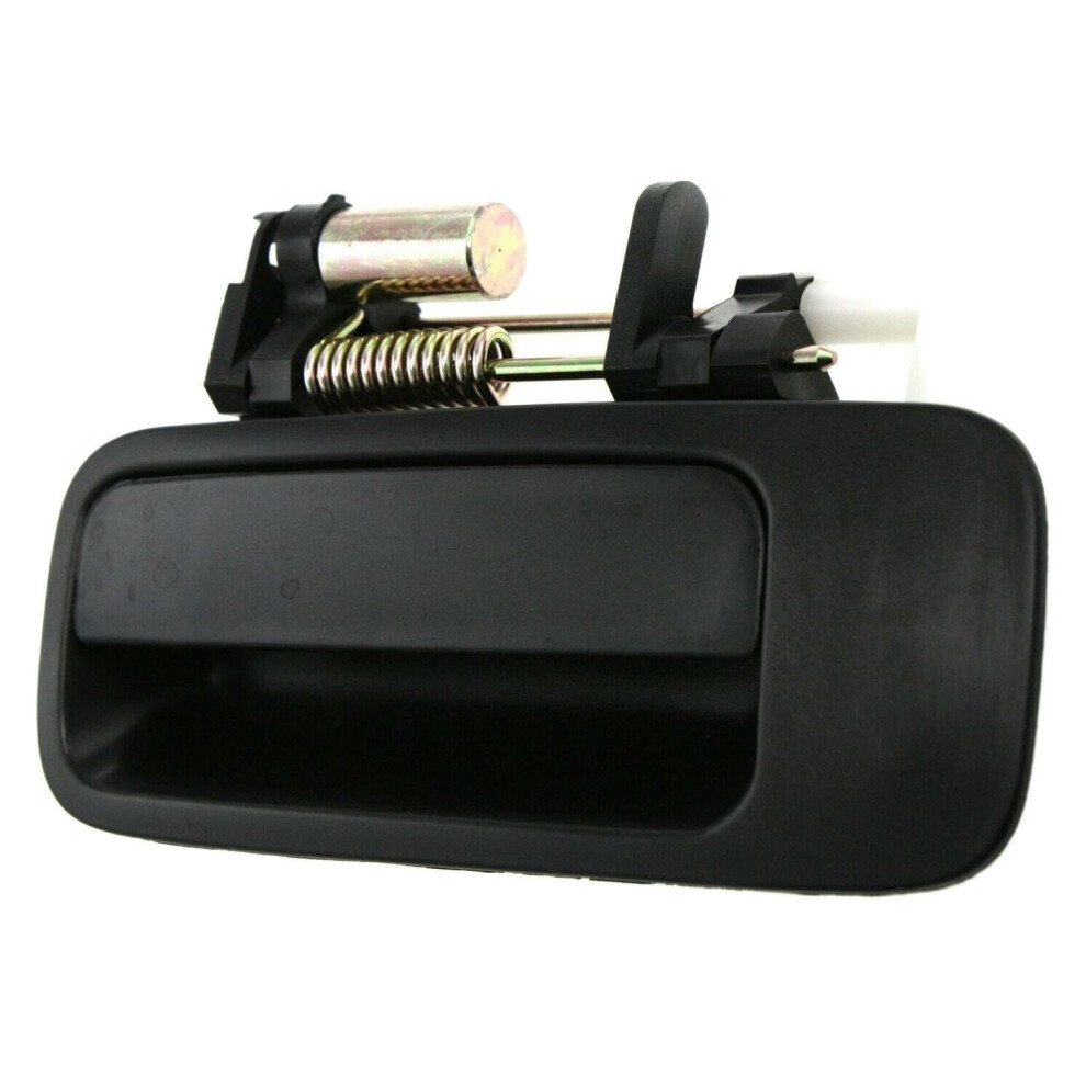 Exterior Car Door Handle, Rear Driver Side Left, Smooth No Key Hole, Compatible With Lexus Es300 (1997Â2001) & Toyota Camry (1997Â2001), Black 9482726252757