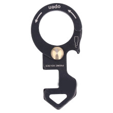 Your Portable Aluminum Alloy Companion: Elevator Presser, Rope Holder, Mobile Phone Holder, Camping, Hiking, Backpacking, Biking, Fishing, Traveling,