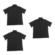 3Pcs Waterproof Black Hair Dye Clothes Practical Pocket Design Unisex