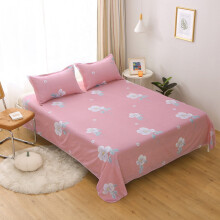 Flat Sheet Twin/Queen/King/Full Sizes Comfy Breathable Hotel Luxury Bedding for Women, Men, Kids, Teens, Boys & Girls