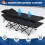 Folding Camping Sleeping Cot Bed w/ Soft Pad Home Office Nap Beach Travel 4