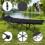 Folding Camping Sleeping Cot Bed w/ Soft Pad Home Office Nap Beach Travel 17