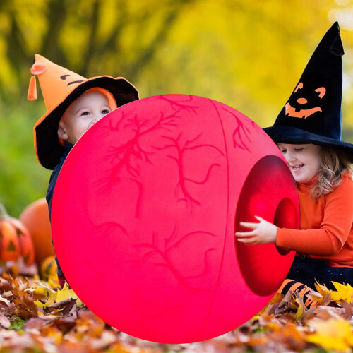 Halloween Inflatable Eyeball Decoration60cm with LED 1