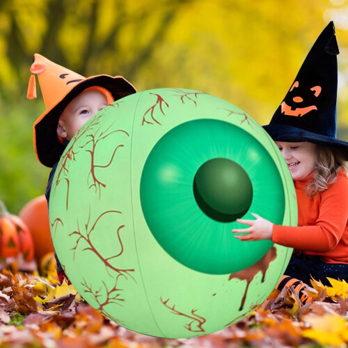 Halloween Inflatable Eyeball Decoration60cm with LED 2
