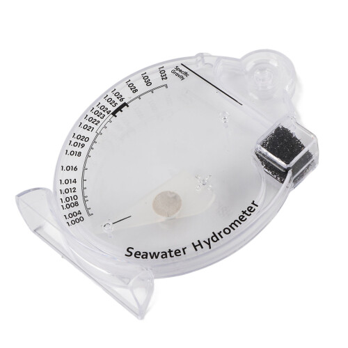 Salt Water Salinity Meter High Precision Hydrometer For Aquariums Transparent Acrylic Construction Accurate Automatic Testing With Temperature 2
