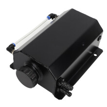 Elegant Radiator Reservoir, Universal2L Coolant Overflow Tank for Enhanced Engine Performance