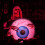Halloween Eyeball Inflatable LED Light15x13x5cm PVC 6
