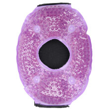 Therapeutic Pain Relief Knee Wrap, Pliable And Flexible Gel Pack, Soft And Fuzzy Material Offers Gentle Support