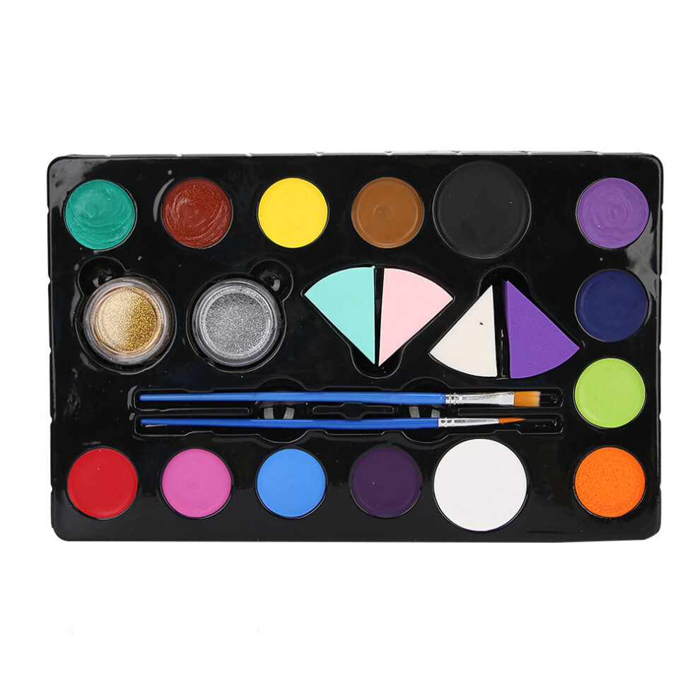Colorful Expressions: Non Toxic, Vibrant Colors Face Painting Kit, Hypoallergenic, Quick Drying, Water Based, Easy to Use, Safe for Sensitive Skin,