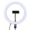 USB Powered Ring Light with Stepless Dimmable Dynamic RGB Modes Selfie Ring Light LED Ring Light Versatile Lighting Tripod Stand for Live Broadcast 5