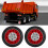 Round LED Trailer Tail Lights With16LEDs Design Improved Visibility Easy Installation Universal Compatibility Shockproof Low Power Consumption 6