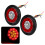 Round LED Trailer Tail Lights With16LEDs Design Improved Visibility Easy Installation Universal Compatibility Shockproof Low Power Consumption 2