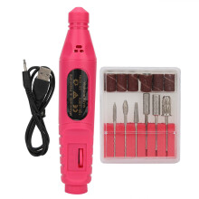 Electric Nail Drill, Multifunctional Nail File With Adjustable Speed Direction, Enhanced by Powerful Rotary Motor for Portable Durable Use