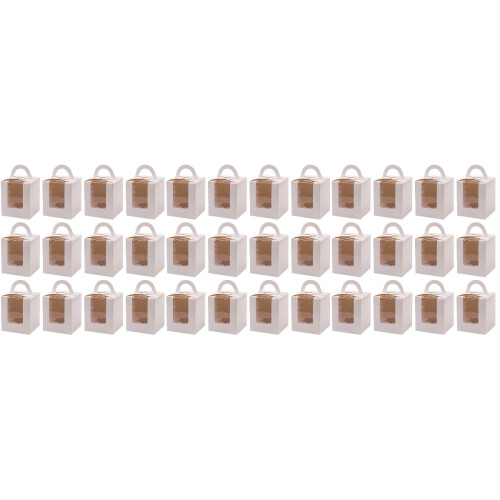 72St Handzame Witte Cupcake Verpakkingdozen Met En 2