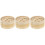 3Sets Beige Bamboe Keuken Steamer Duurzaam & 4
