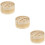 3Sets Beige Bamboe Keuken Steamer Duurzaam & 8
