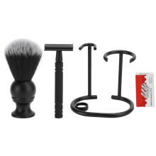 Luxury Shaving Experience, Ergonomic Shape Shaving Brush With Fast-drying Technology, Ideal For Rich Lather And Gentle Exfoliation (4Pcs)