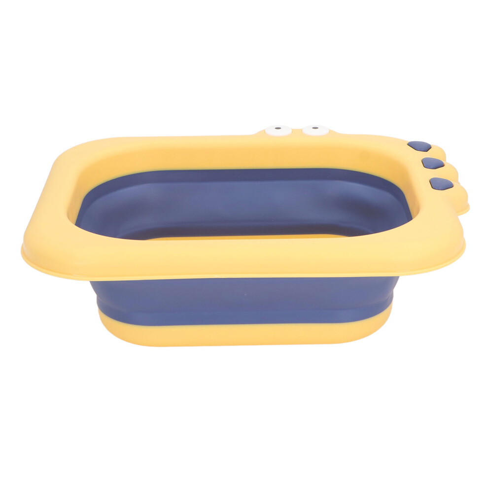 Clean Rinse Baby Bather 31X26x10cm Folding Yellow