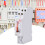 Multi-Function Time Relay with Microcomputer Control, Wide Range Delay Setting for Day Cycles, AC220V50/60Hz Programmable Din Rail Timer, Electronic 5