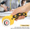 Sewing Rotary Cutter With Precise Cutting Ability And Squeeze Trigger Control, Includes Blade Cover And Replacement Option, Perfect For Crafting 6