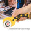 Sewing Rotary Cutter With Precise Cutting Ability And Squeeze Trigger Control, Includes Blade Cover And Replacement Option, Perfect For Crafting 7